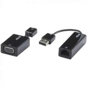 ASUS USB to Ethernet/Mini VGA to VGA Combo