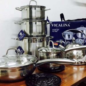 Набор посуды Vicalina из стали